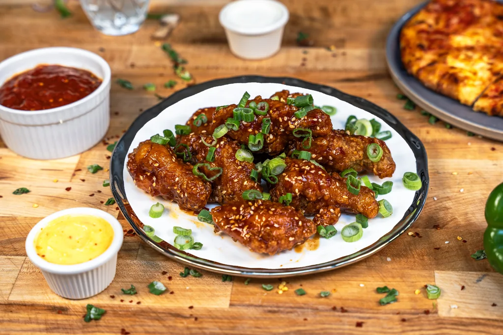 Signature Honey Butter Wings from Pali Pali Pizza in Palatine, IL