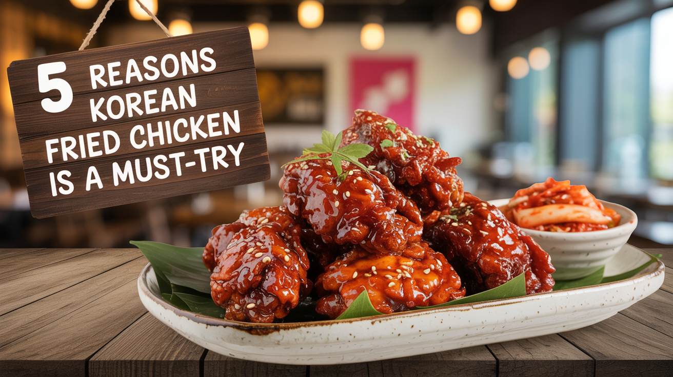 5 Reasons Korean Fried Chicken Is a Must-Try