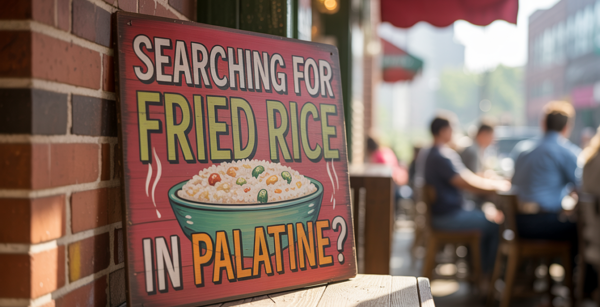 Searching For Fried Rice In Palatine? Here Are Your Options
