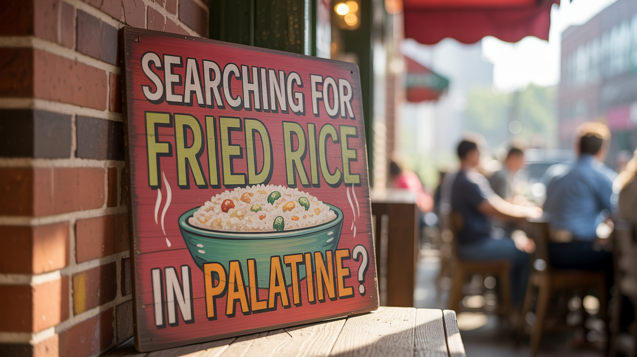 Searching For Fried Rice In Palatine? Here Are Your Options